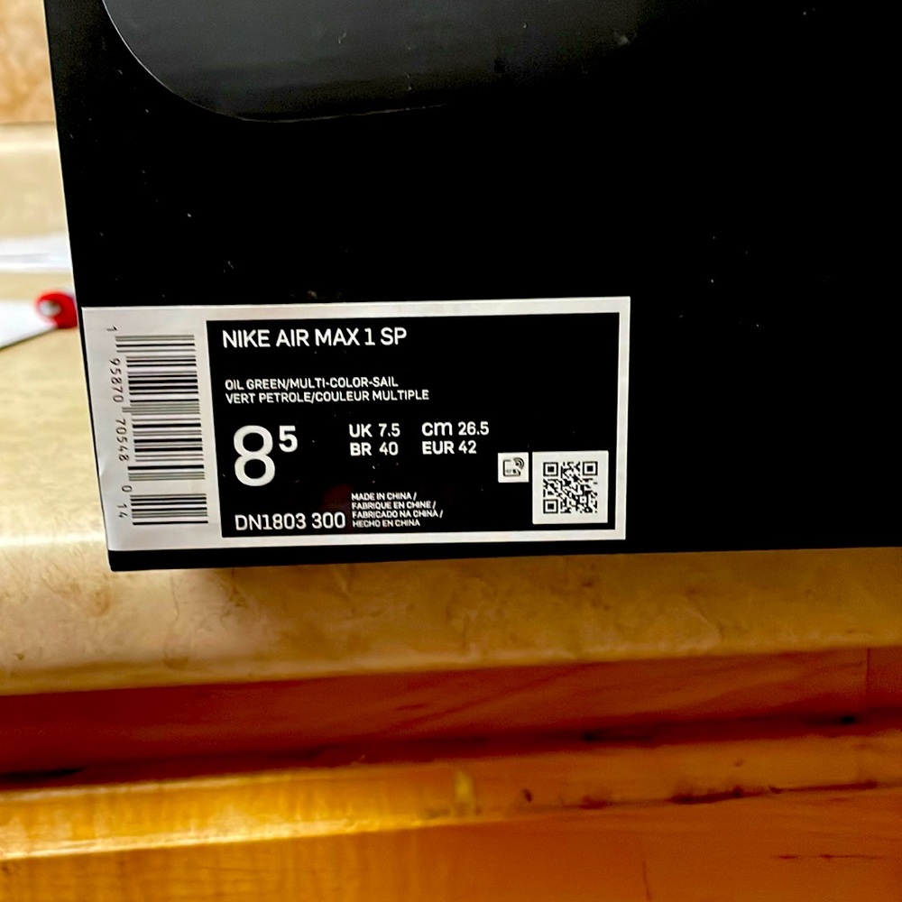 Mens Nike Air Max 1 SP Concepts